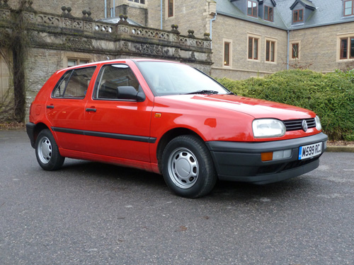 From the front the Ecomatic looks like any other third generation Golf, but this model was years ahead of its time.