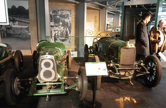 Shown here are just two of the amazing old racing cars on display in the ‘Grand Prix Greats’ collection at the National Motor Museum. On the left in this shot is a 1922 Aston Martin Strasbourg, while on the right is a 1912 Sunbeam ‘The Cub’. Wonderful, both!