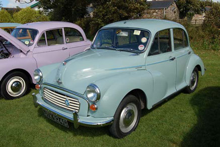 Saloon versions were offered in two door form, or as a four door model like this. The four door saloons are less commonly encountered.