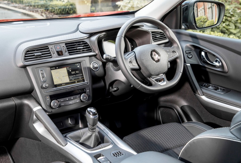 Renault Kadjar front interior