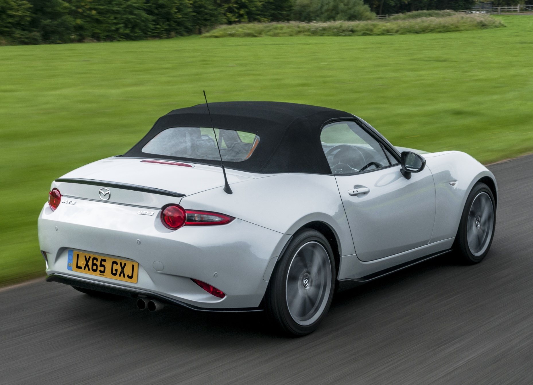Mazda MX-5 rear action roof up