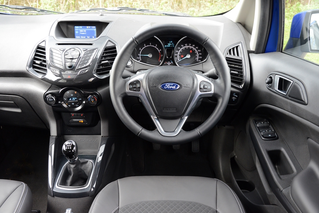 Ford's latest EcoSport front interior copy